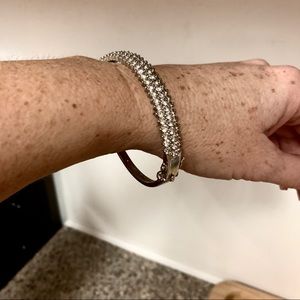 A Sterling Silver Bangle Bracelet